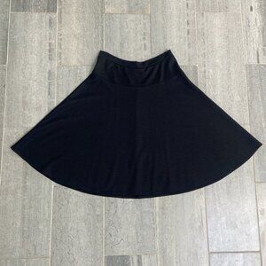 Only Hearts NYC Fit & Flare Knee Length Skirt Black Size Large